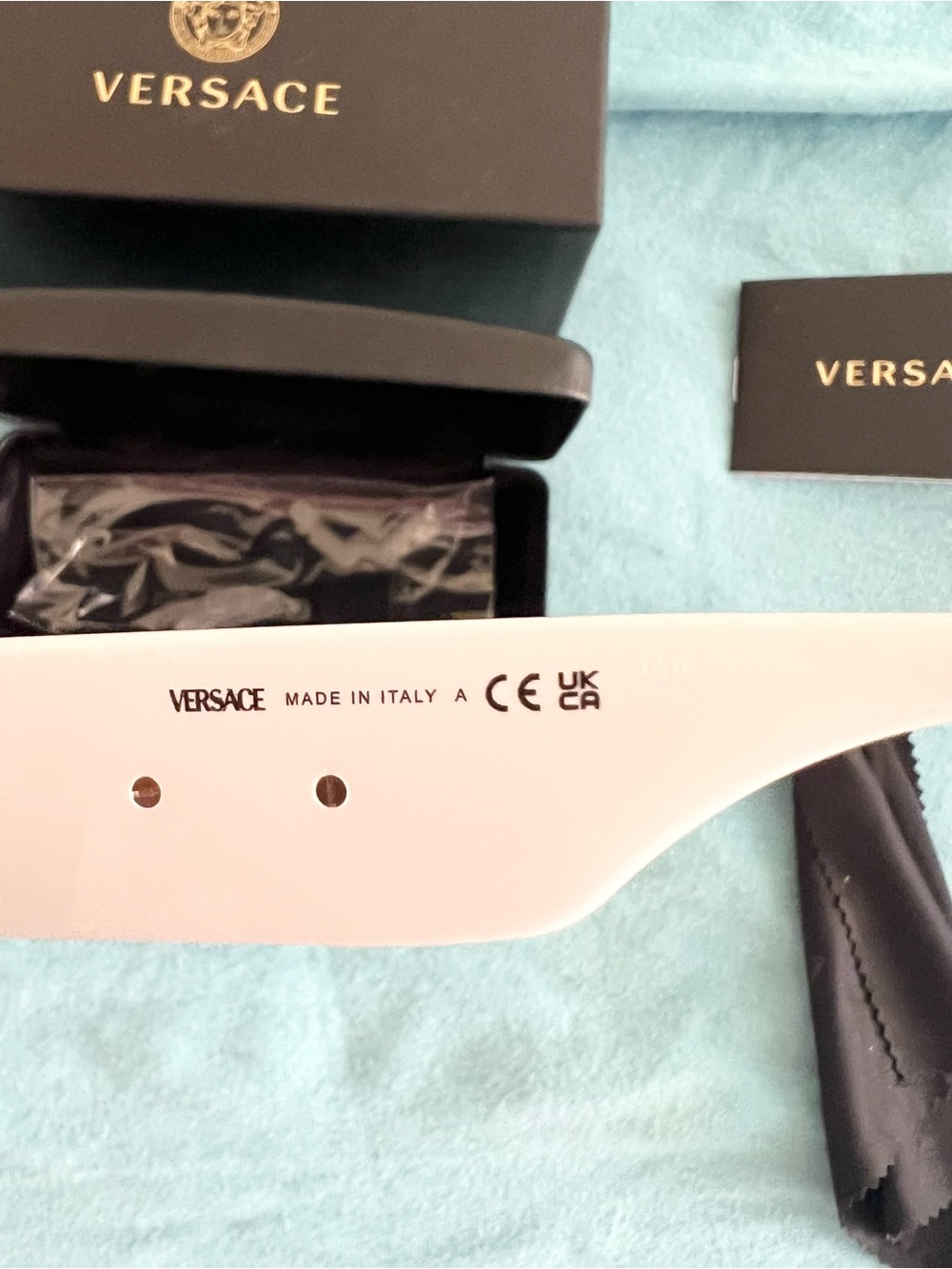 Versace Authentic Medusa Aviator Sunglasses - Picture 5 of 14